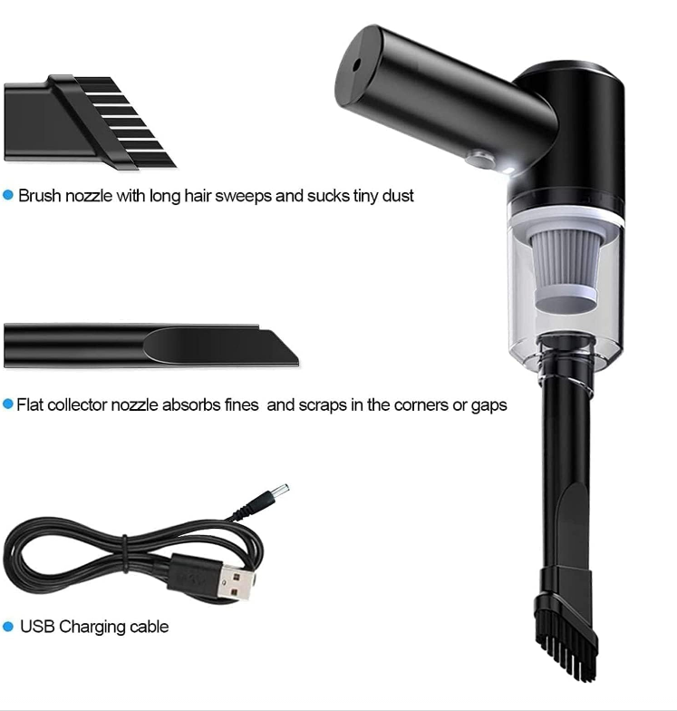 2-in-1 Portable Vacuum Cleaner